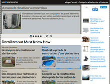 Tablet Screenshot of fr.mustknowhow.com