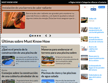 Tablet Screenshot of es.mustknowhow.com