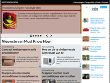 Tablet Screenshot of nl.mustknowhow.com