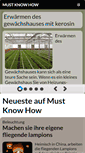 Mobile Screenshot of de.mustknowhow.com